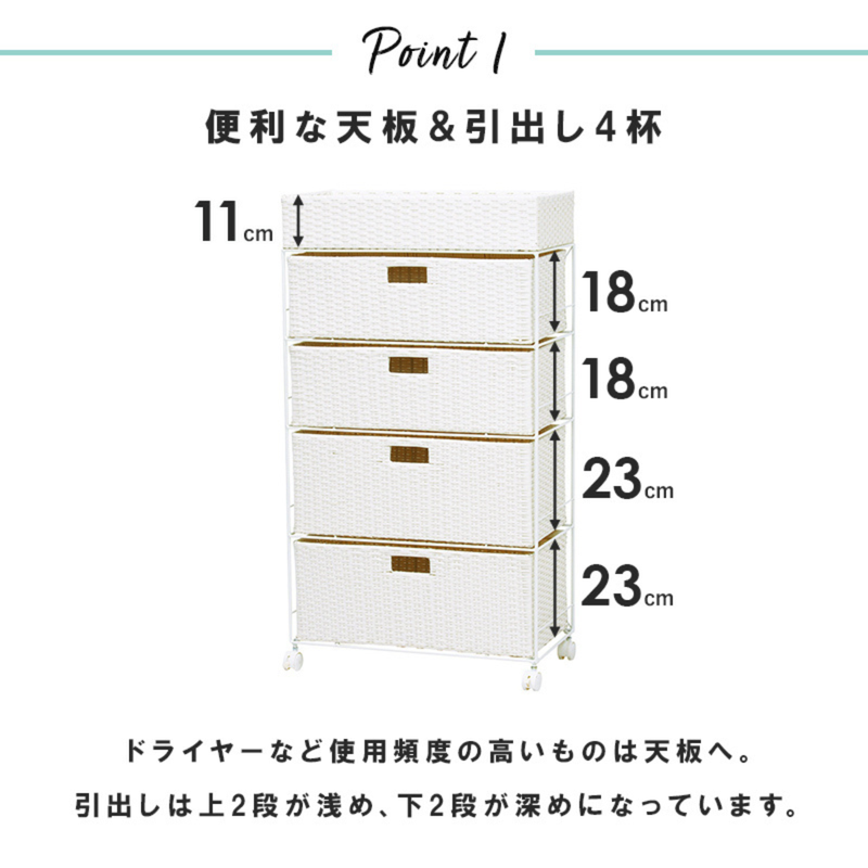 【限定販売1点限り！】ランドリー RAN-2416-W
