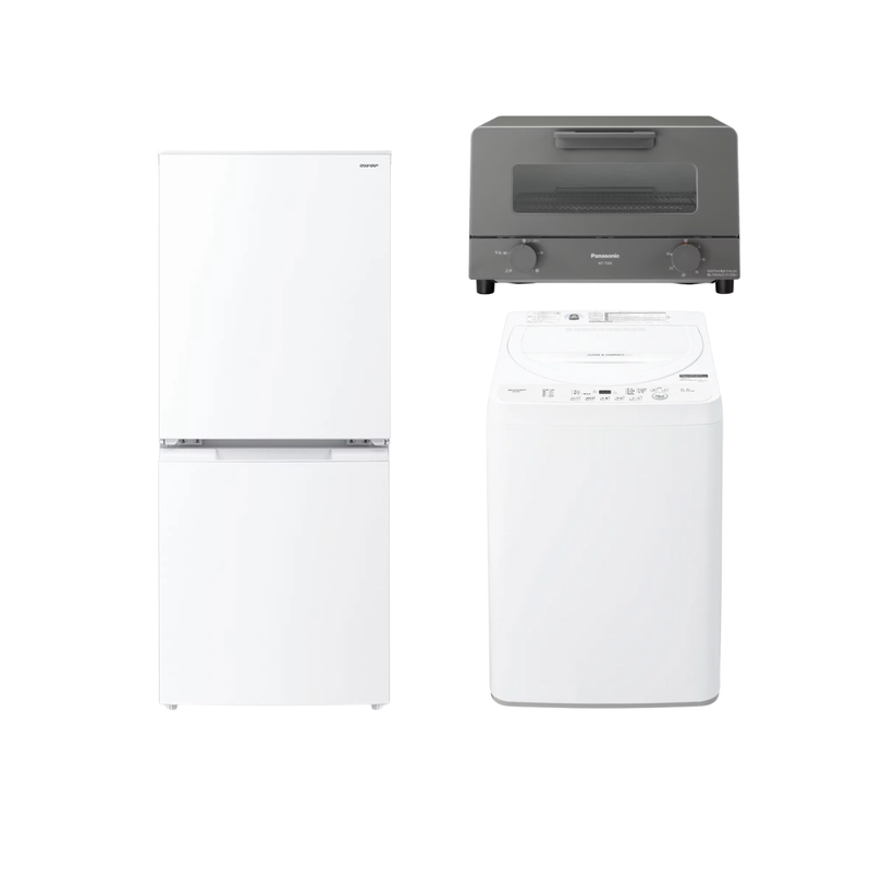 90号【09セット・SHARP（109,800円セット）】選べる家電3点セット 冷蔵庫・洗濯機に＋1アイテム