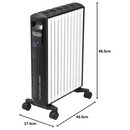 【デロンギ】 マルチダイナミックヒーター Wi-Fiモデル MDHAA15WIFI-BK