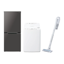 90号【09セット・SHARP（109,800円セット）】選べる家電3点セット 冷蔵庫・洗濯機に＋1アイテム