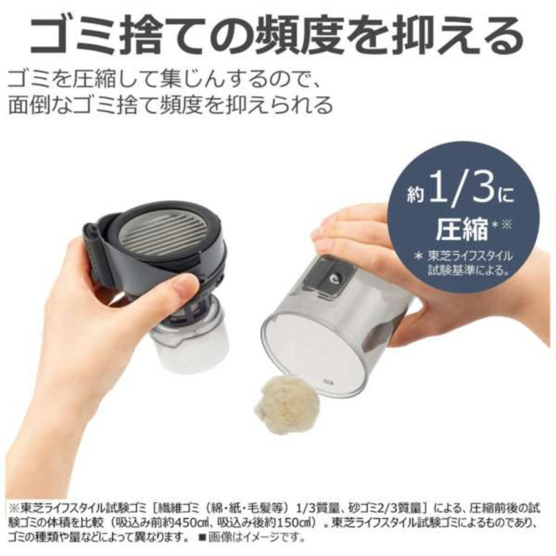 【東芝】<br>コードレスクリーナー<br>VC-CLS13-K
