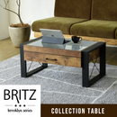 【お客様組立品】 brooklynシリーズ ガラスセンターテーブル FBR-0005