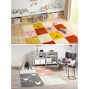 【サンゲツ】STYLE KIT+＜DISNEY＞置くだけかんたんタイル型カーペット4枚セット