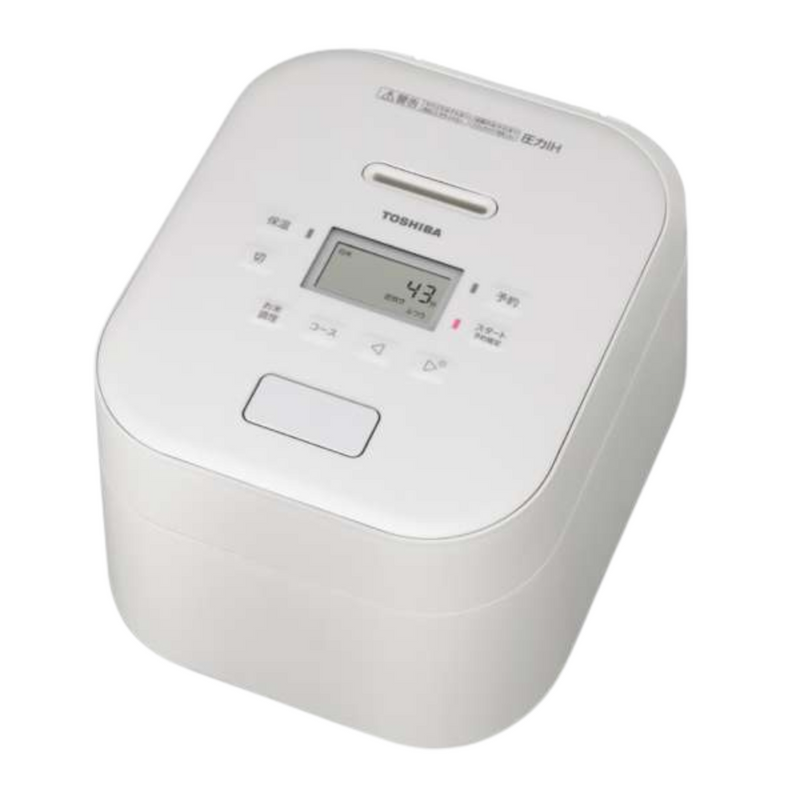 東芝】圧力IHジャー炊飯器(5.5合)RC-10FPW 東芝】圧力IHジャー炊飯器(5.5合)RC-10FPW