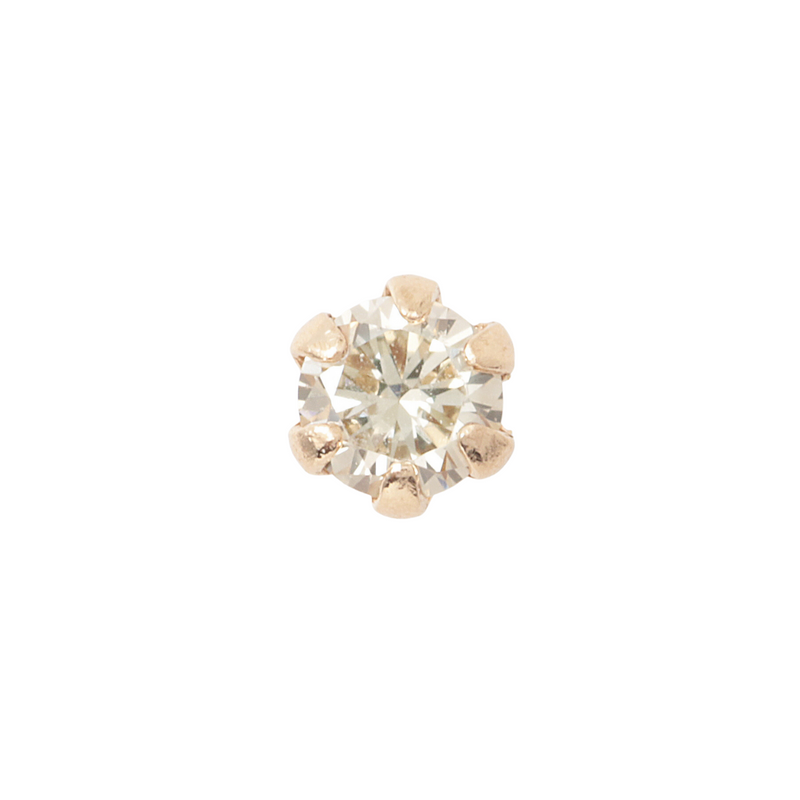 【 ダイヤモンドピアス 】<br>18Ｋピンクゴールド  0.1ct ｜DNO5238PG