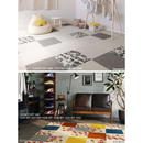 【サンゲツ】STYLE KIT+＜DISNEY＞置くだけかんたんタイル型カーペット4枚セット