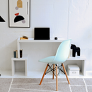 【お客様組立家具】 リビングテーブル ネストテーブル ローテーブル 木製 3個セット 長方形 コノ字テーブル センターテーブル FTA-0001