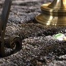 ヨーロッパ製ドロップステッチシャギーラグ【ベリー】