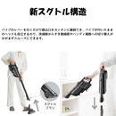 【在庫限定3点限り！】SHARP コードレススティック 紙パック式掃除機 EC-KR2-B