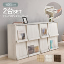 【お客様組立品】 フラップ式ディスプレイラック（2台組） RCC-1716-2S