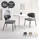 【お客様組立品】 テーブル＆チェア３点セット LT-4931-49-3S