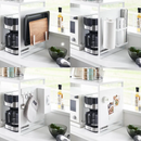 【tower】スチールパネル付きレンジラックタワー 山崎実業1483/1484