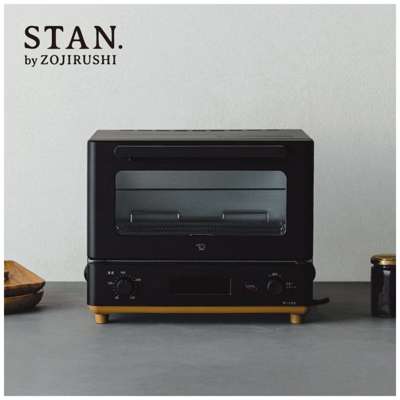 【象印】STAN. オーブントースター ブラック EQ-FA22-BA