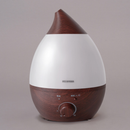 【アイリスオーヤマ】 超音波式加湿器 しずく型 木目調UHM-280SM