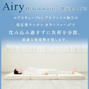 【アイリスオーヤマ】エアリーハイブリッドマットレス HBT80-S