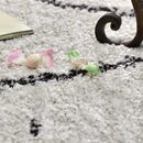 北欧スタイルシャギーラグ【チェミン】