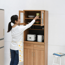 【お客様組立品】 北欧キッチンシリーズ 幅 60cm レンジボード FAP-0019