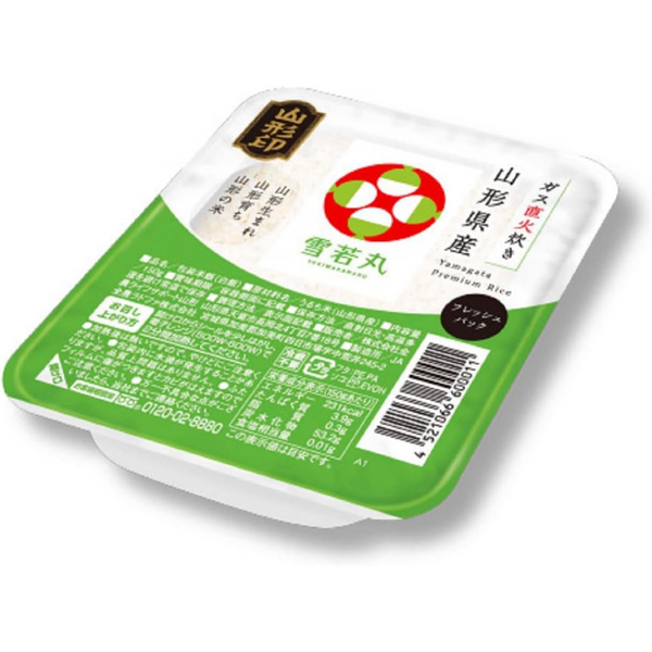 山形県産　雪若丸（パックご飯）<br>150g×12個入