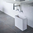 【tower】トラッシュカン ワイド ホワイト ブラック 山崎実業 4494/4495