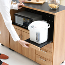 【お客様組立品】 北欧キッチンシリーズ 幅 120cm キッチンボード FAP-0030SET