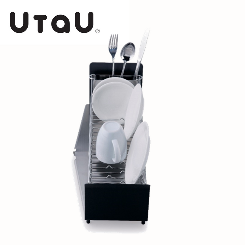 【 新生活便利帳  掲載商品 】<br>UTAU　水切りラックショート　T23-58