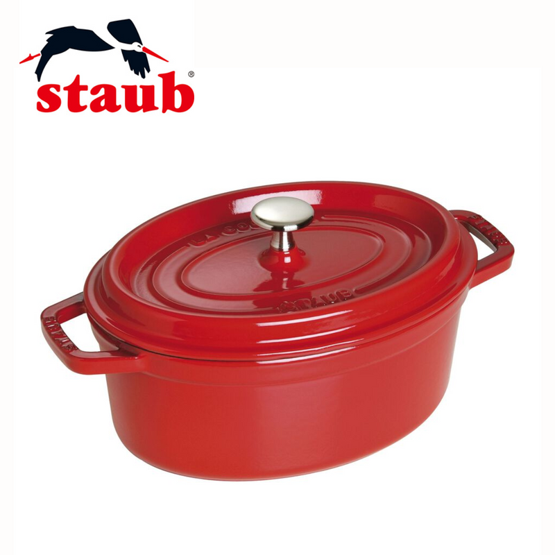 STAUB 】鋳物ホーロー鍋 ピコ・ココット オーバル 23cm（全３色）