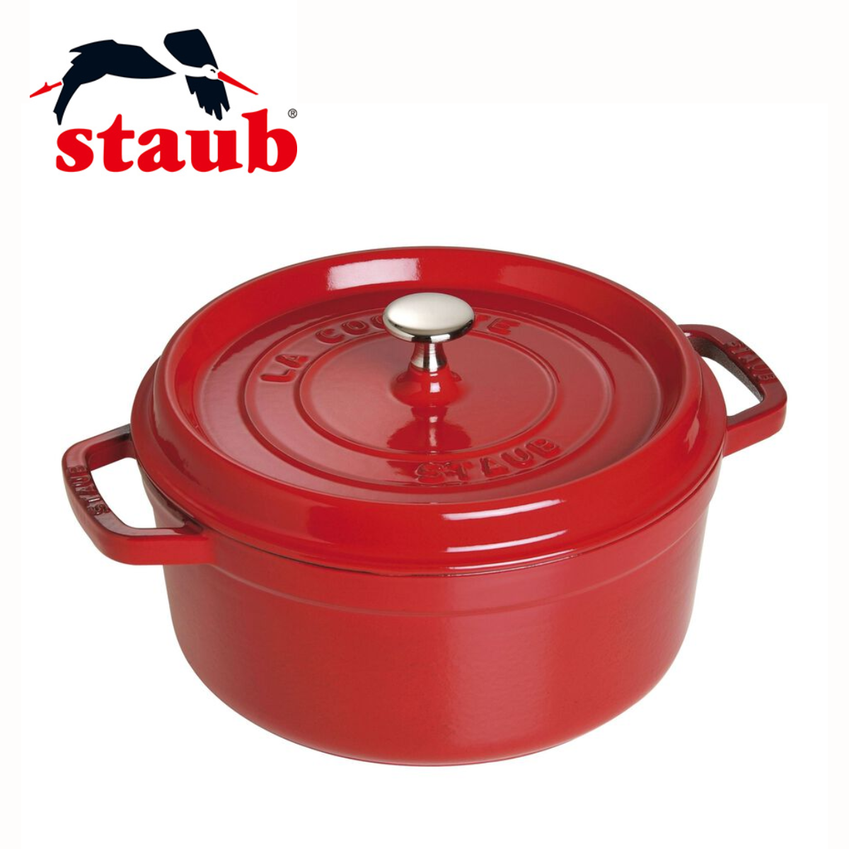 STAUB ピコ・ココット　ラウンド18㎝ ピコ・ココットラウンド 18cm ボルドー（オンライン限定
