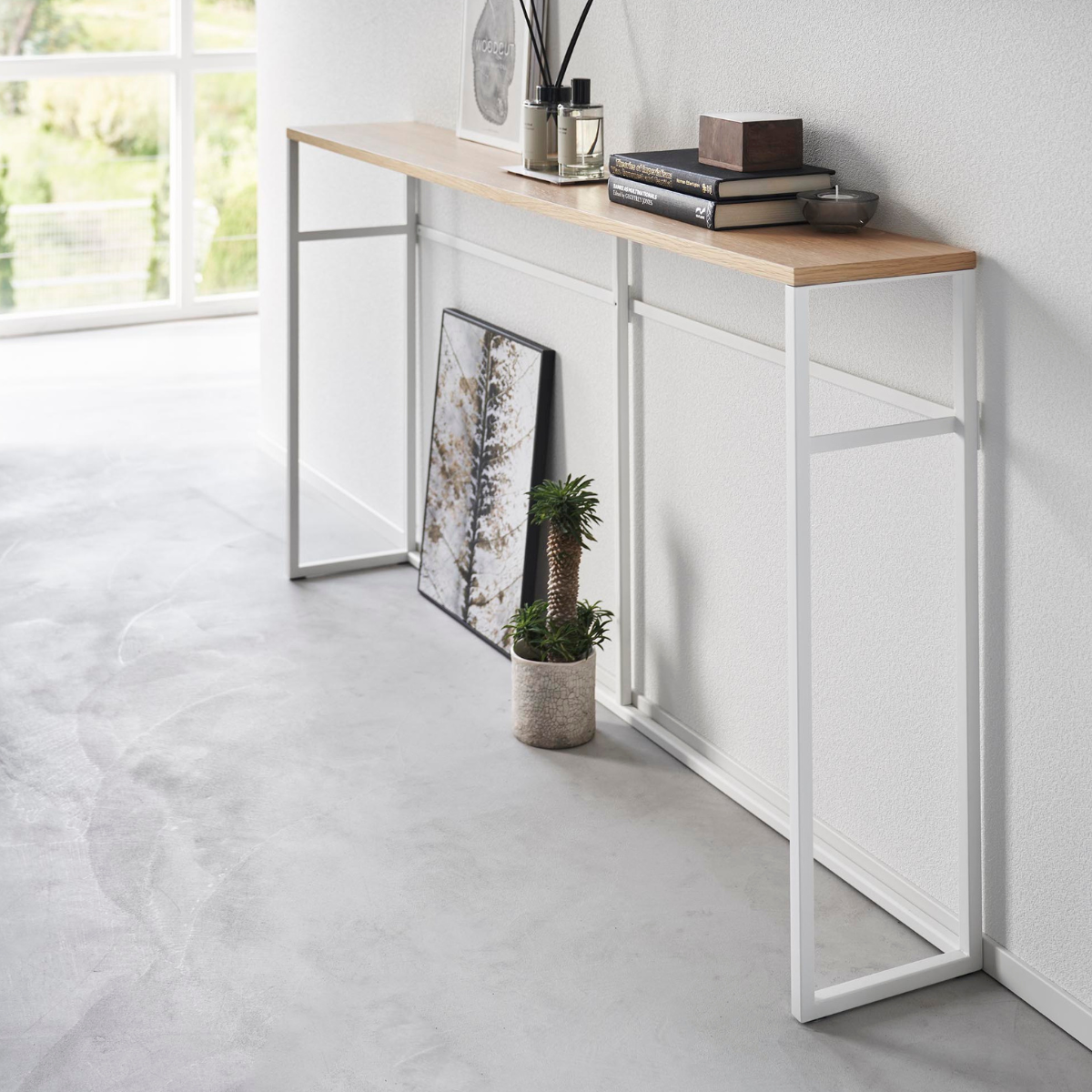 tower】ソファー裏コンソールテーブルタワー 山崎実業 2026/2027 tower】ソファー裏コンソールテーブルタワー 山崎実業 2026/2027