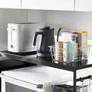 【tower】スチールパネル付きレンジラックタワー 山崎実業1483/1484