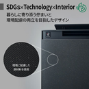 【SHARP】加湿空気清浄機 KI-UX100-H