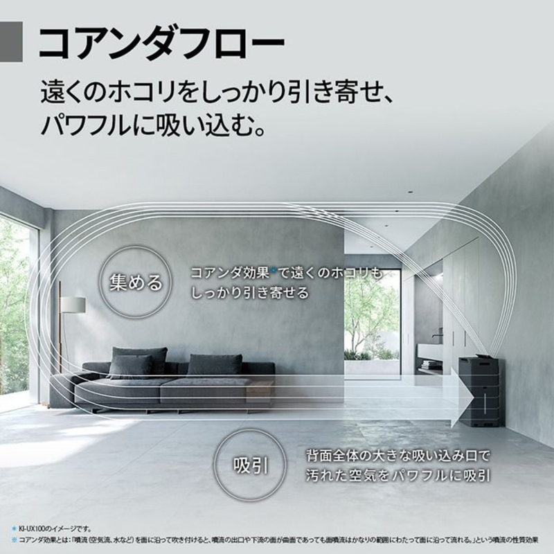 【SHARP】加湿空気清浄機 KI-UX75