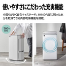 【SHARP】 衣類乾燥除湿器 CV-T190-W