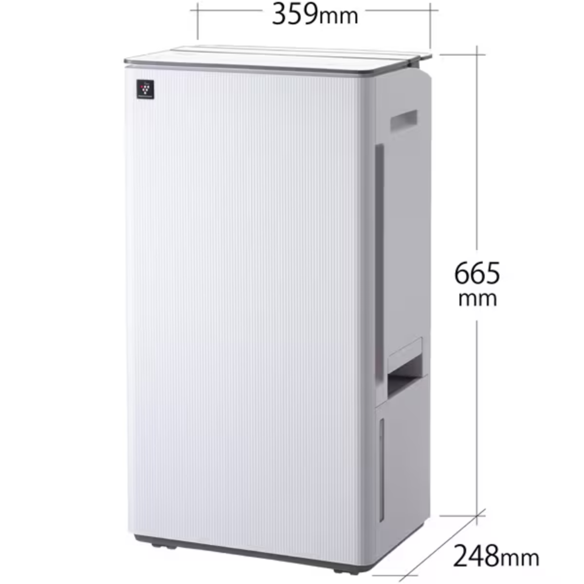 SHARP】 衣類乾燥除湿器 CV-T190-W SHARP】 衣類乾燥除湿器 CV-T190-W
