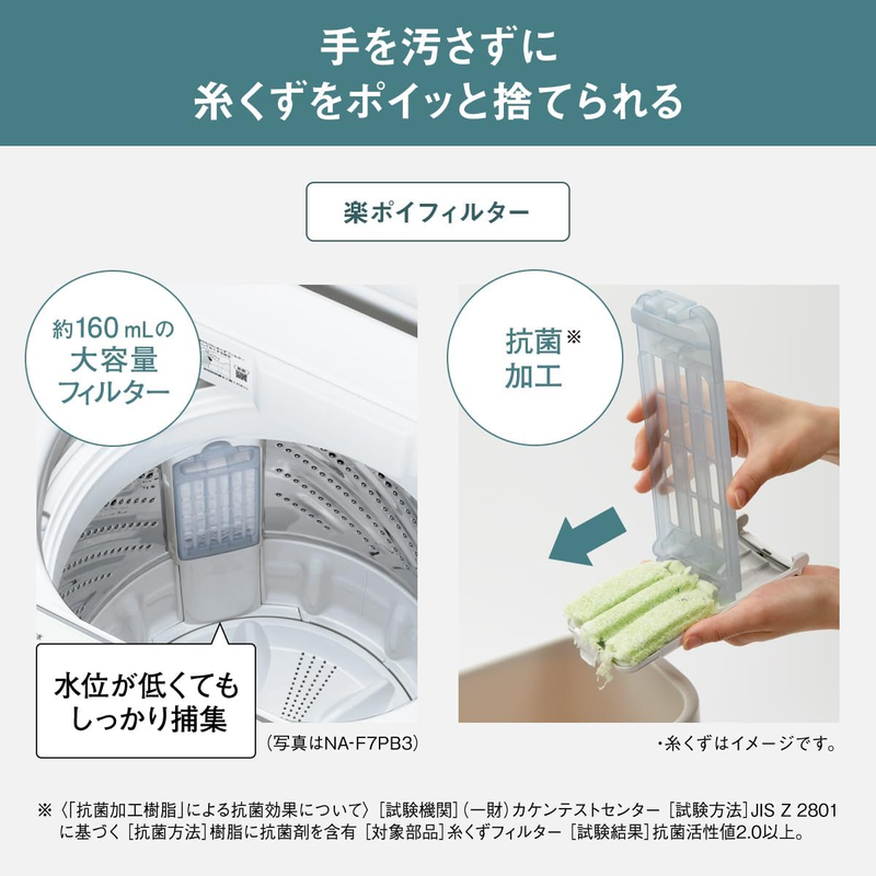 在庫限定1点限り！】パナソニック 全自動洗濯機 NA-F5B3 (洗濯・脱水5kg)