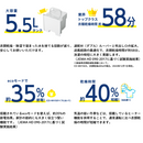 【CORONA】 衣類乾燥除湿器 CD-WH1225-W