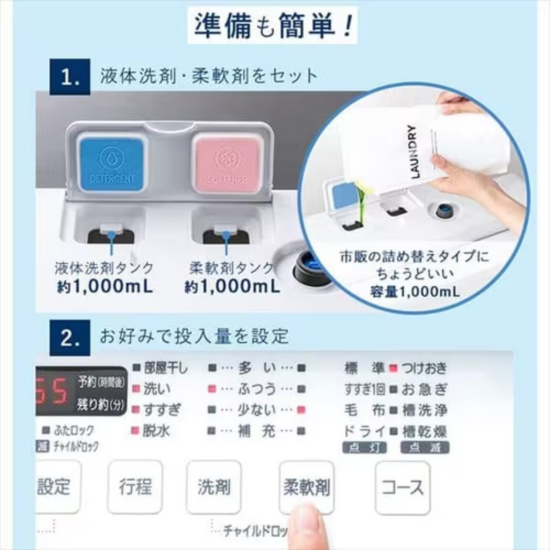 【アイリスオーヤマ】<br>全自動洗濯機　IAW-T1001-W