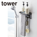 【tower】マグネットバスルーム多機能ラック ホワイト ブラック 山崎実業3548/3549