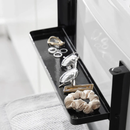 【tower】洗濯機横マグネット折り畳み棚 タワー ２段 山崎実業1717/1718