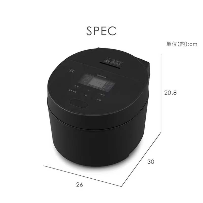 【アイリスオーヤマ】<br>炊飯器5.5合　RC-ISA50