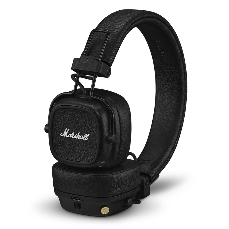 【Marshall】ブルートゥースヘッドホン Major V ブラック　MAJOR5BLACK