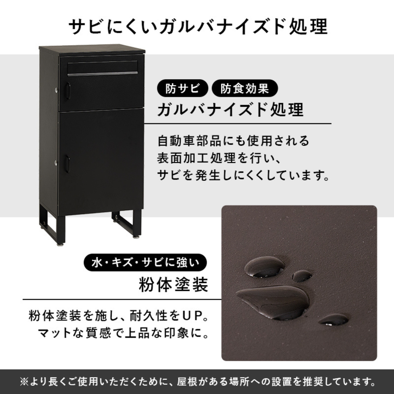 新品・開封済み】宅配ボックス LPS-4990-BE【お客様組立品】