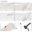 折りたたみ日傘 (超軽量・コンパクト設計)