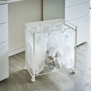 【tower】目隠し分別ダストワゴン3分別 山崎実業 4332/4333