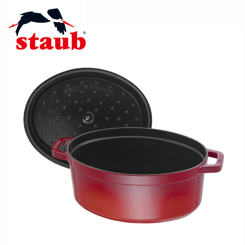 【 STAUB 】<br>鋳物ホーロー鍋  ピコ・ココット オーバル  23cm（全３色）