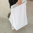 【tower】ランドリーバスケット ホワイト ブラック 山崎実業2484/2485