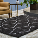 北欧スタイルシャギーラグ【チェミン】