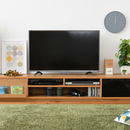 【お客様組立品】 180cm幅 ワイドテレビボード 組み合わせ扉 FTV-LOWSET