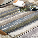 ストライプデザインラグ【ソル】