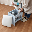 【お客様組立品】 FrenchCountryシリーズ ドレッサー&スツール 幅60cm FFC-0004