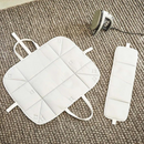 【tower】アイロン収納マット ホワイト ブラック 山崎実業 3443/3444